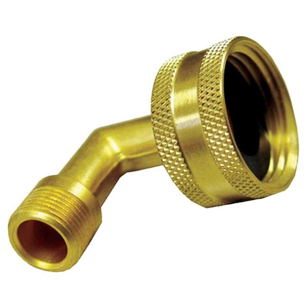 Homeplus+ ATC 3/4 in. FHT X 1/4 in. D Compression Brass Ice Maker Elbow 6JC120110701060 - main